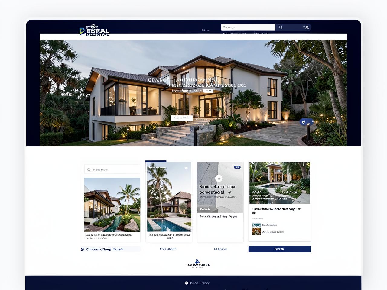 Real Estate Agency website design concept by Sahil’s Web